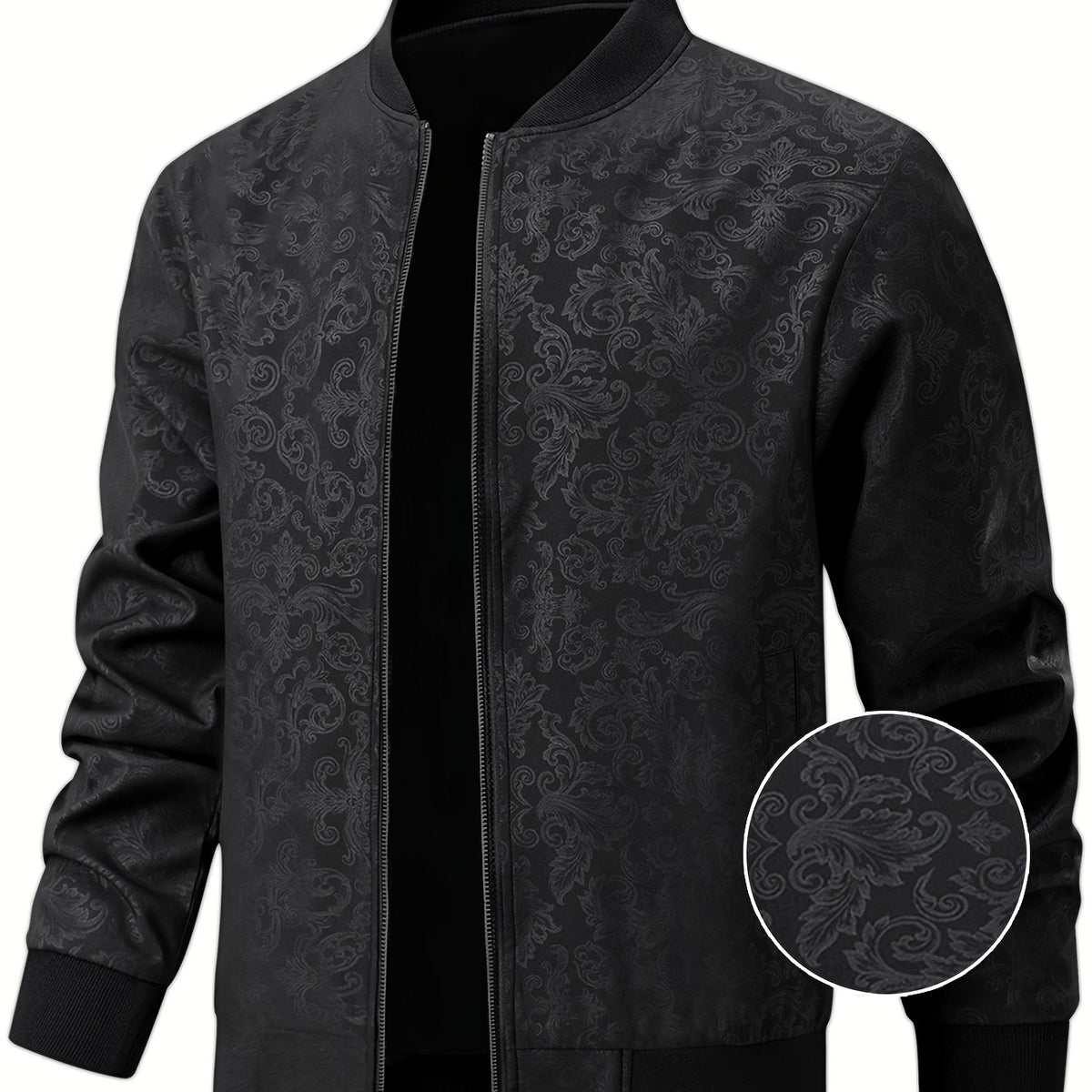 LAURENT MONACO | VESTE BOMBER IMPRIMÉE POUR HOMMES