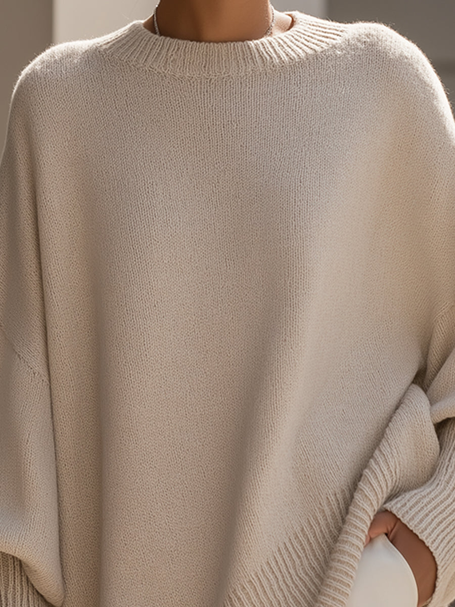 Ombeline | Pull Ample à Manches Chauve-Souris