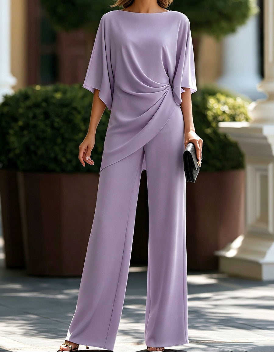Lorna | Ensemble Deux Pièces Taille Drapée