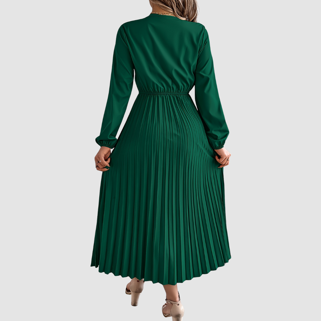 Rosalind Quinn | Robe A-Line en Dentelle à Col V