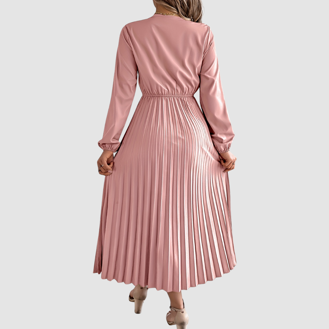 Rosalind Quinn | Robe A-Line en Dentelle à Col V