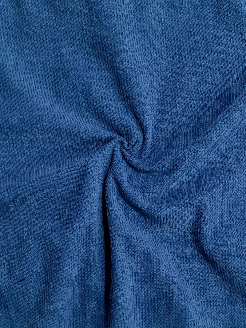 Veste Décontractée En Velours Côtelé