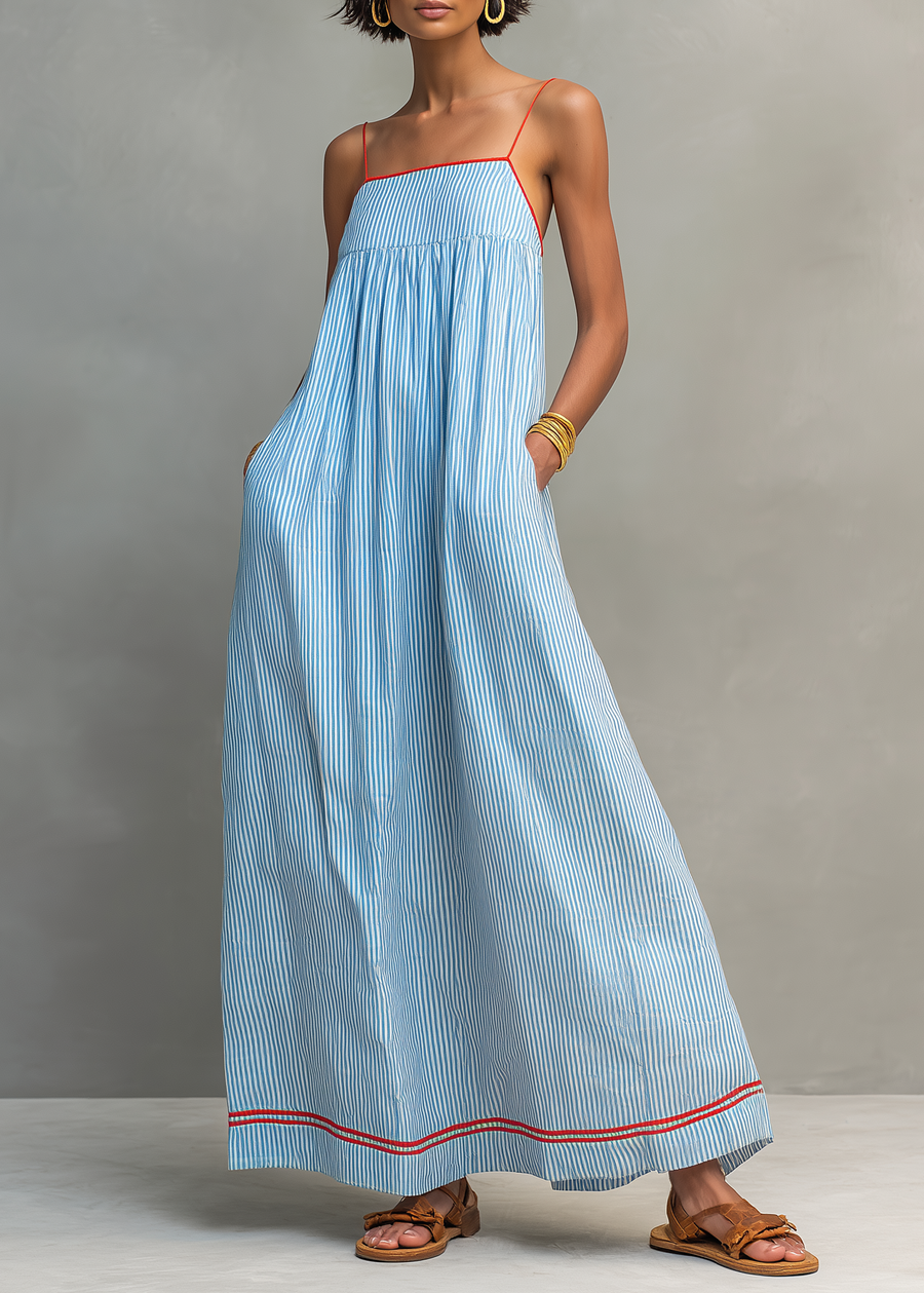 Nadine | Robe Brise Méditerranéenne