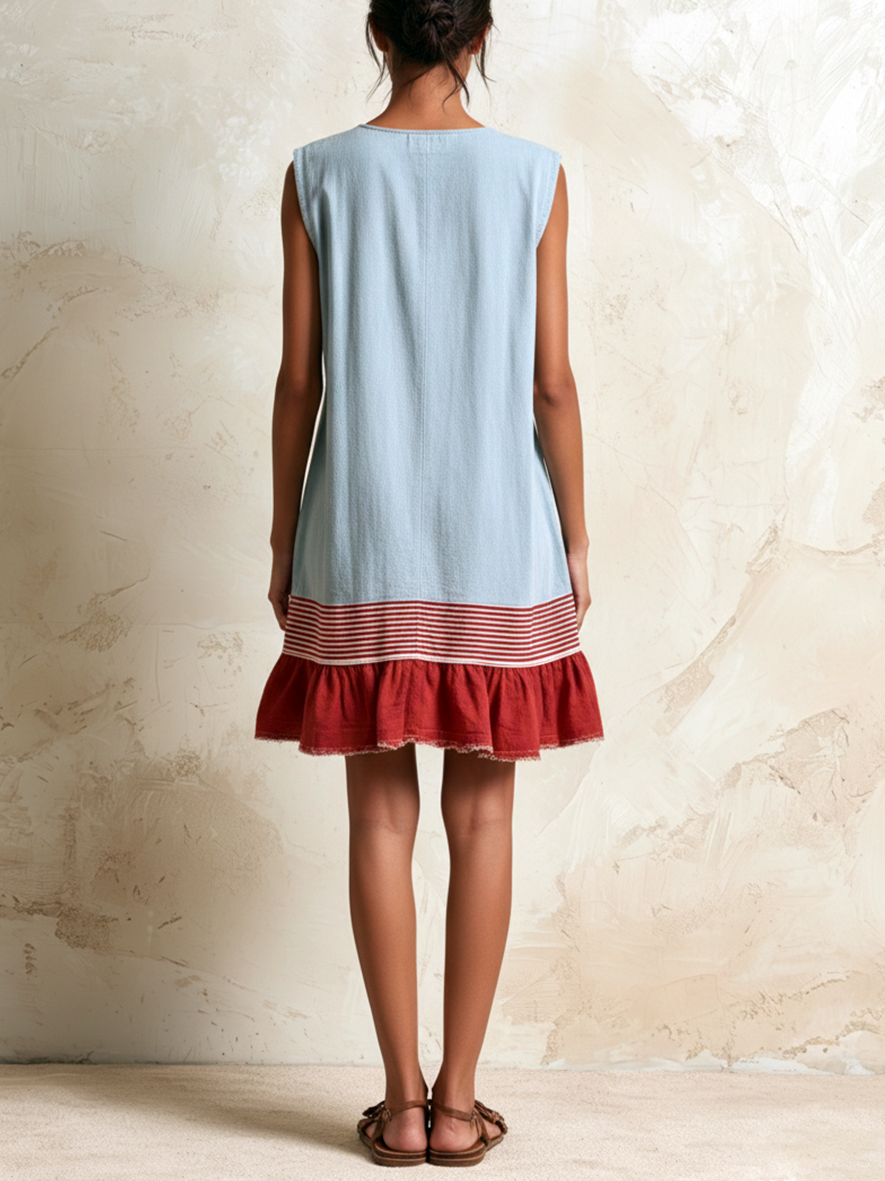 Cecile | Robe Tunique à Volants