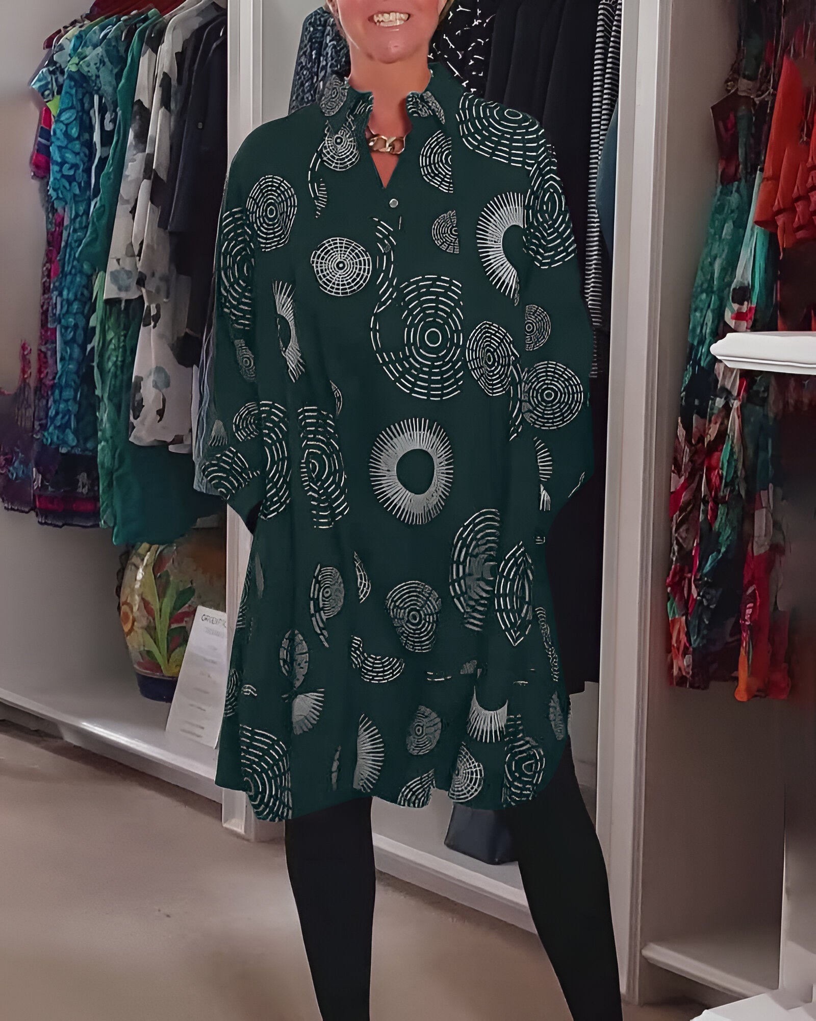 Véra™ | Geometric Dress