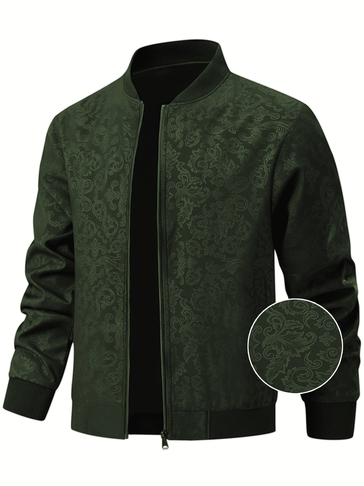 LAURENT MONACO | VESTE BOMBER IMPRIMÉE POUR HOMMES