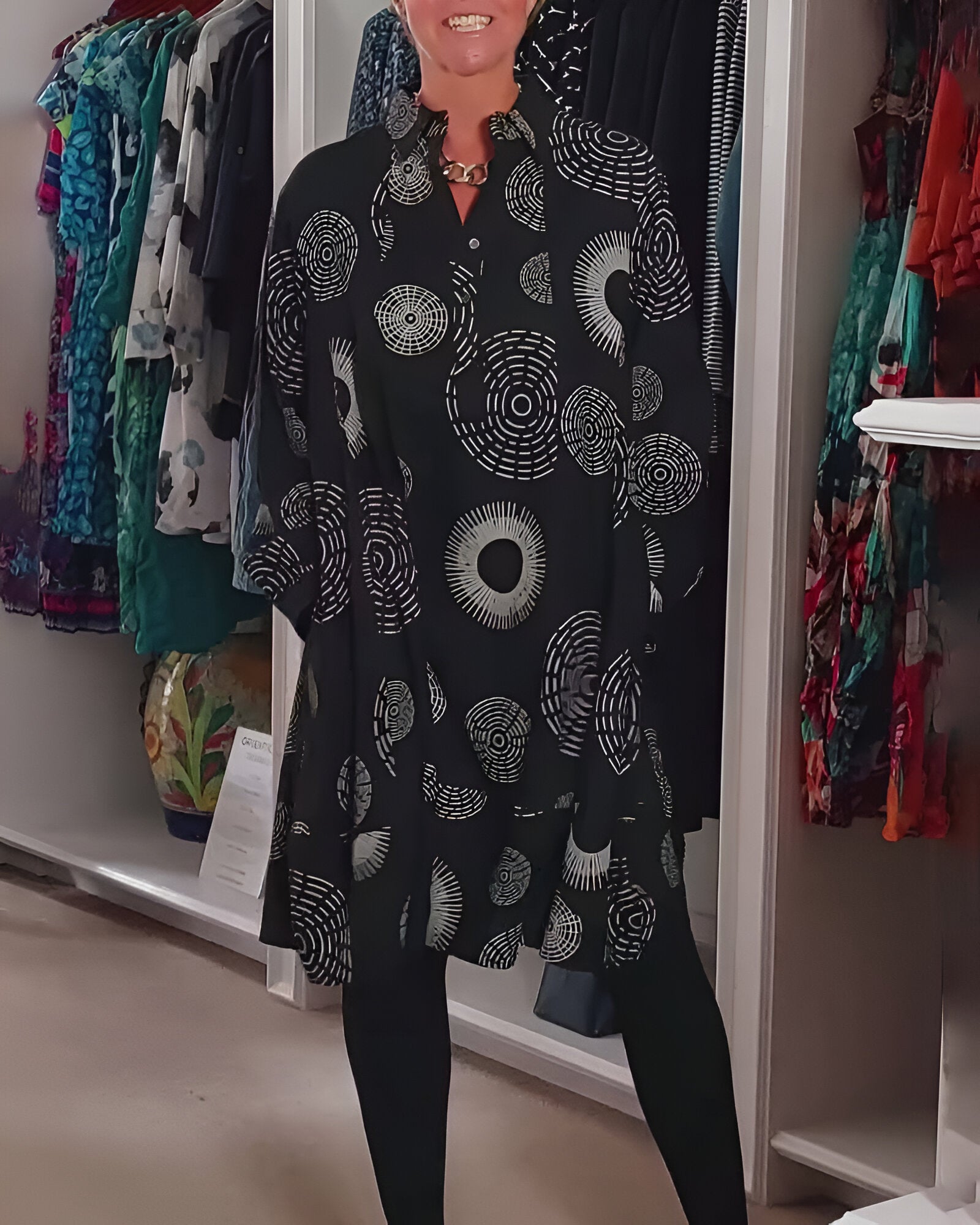 Véra™ | Geometric Dress