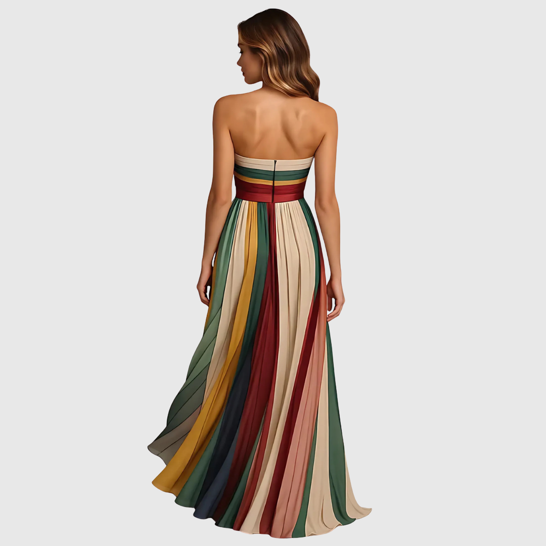 Isola - Robe de soirée plissée élégante