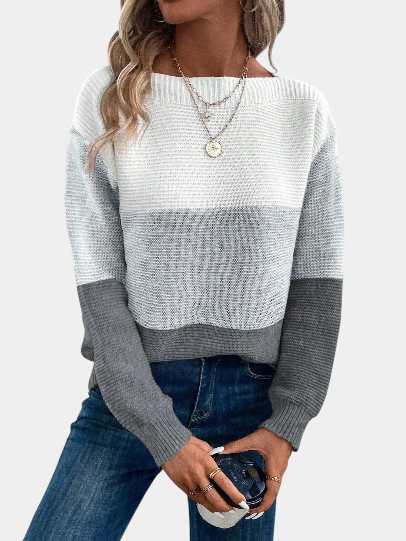 Serena | Pull Dégradé Doux avec Coupe Confortable