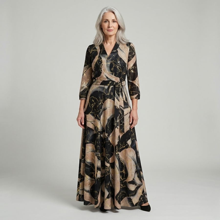Daisy - Robe en Chiffon Floral Respirant