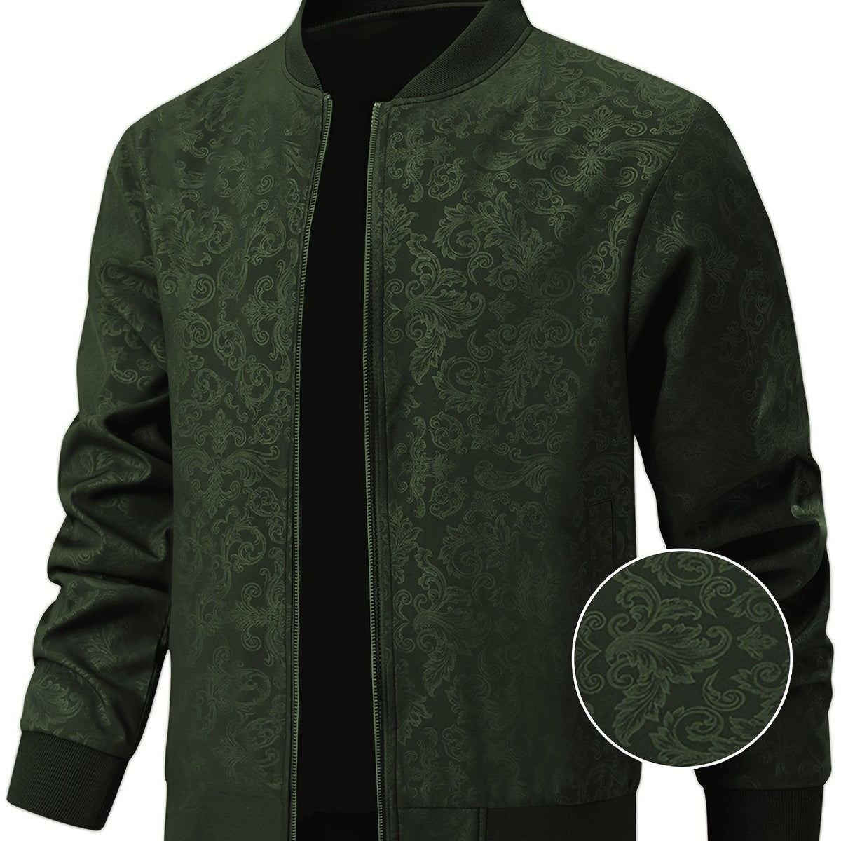 LAURENT MONACO | VESTE BOMBER IMPRIMÉE POUR HOMMES