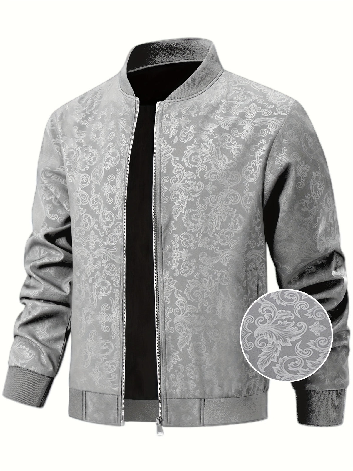 LAURENT MONACO | VESTE BOMBER IMPRIMÉE POUR HOMMES