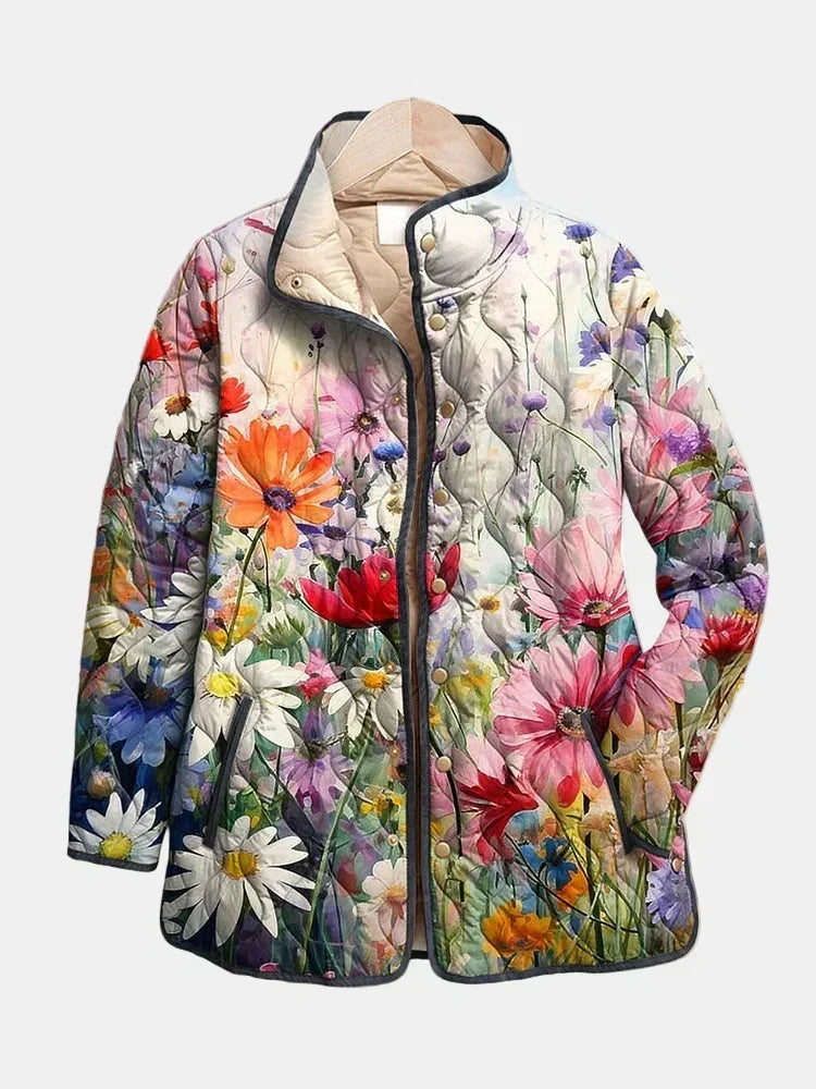 Leontine | Veste Matelassée Imprimees
