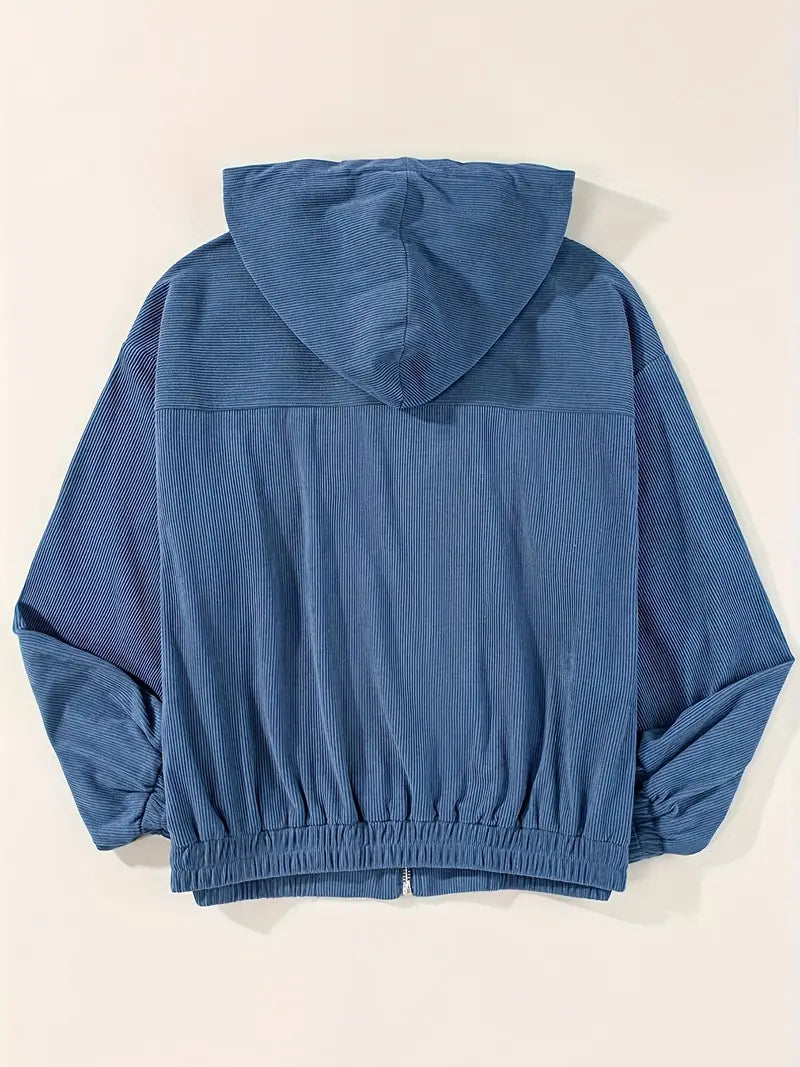 Veste Décontractée En Velours Côtelé