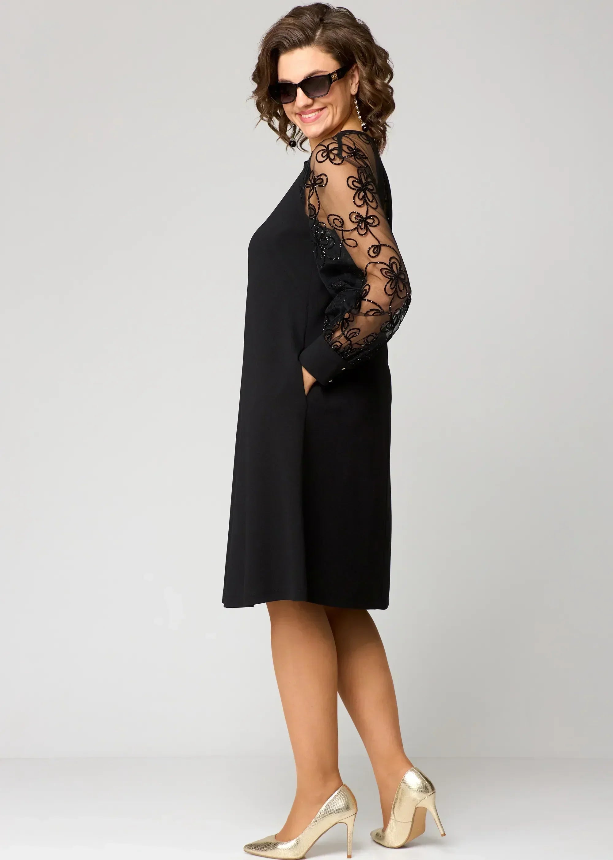 Robe en Dentelle Élegante Edyth™