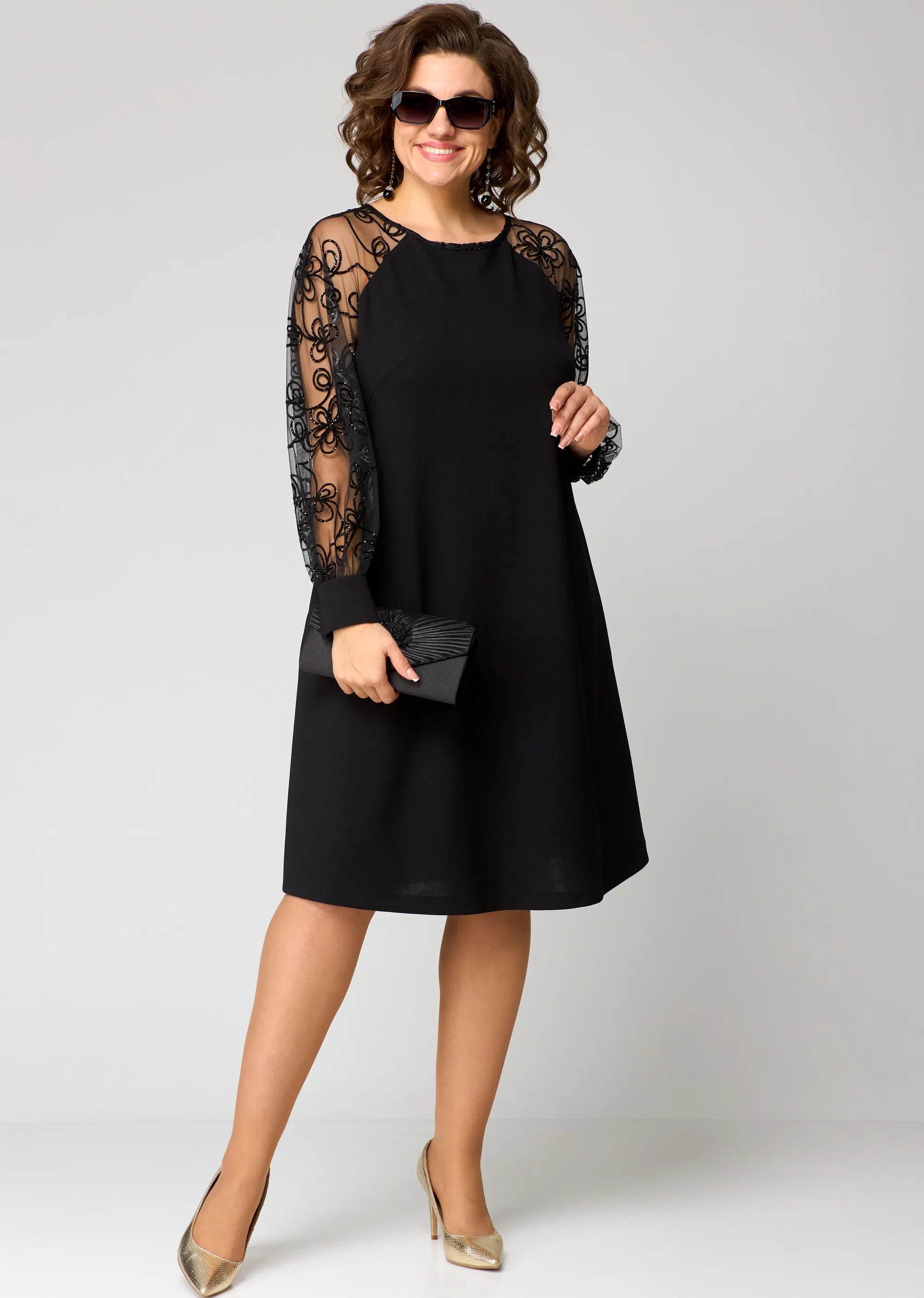 Robe en Dentelle Élegante Edyth™