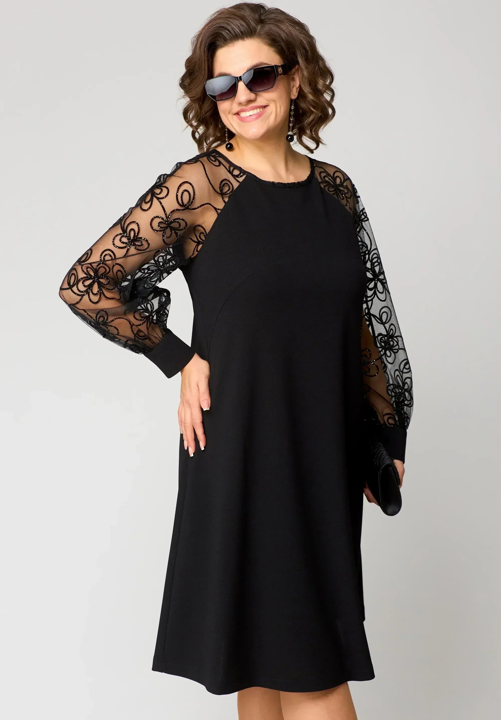 Robe en Dentelle Élegante Edyth™