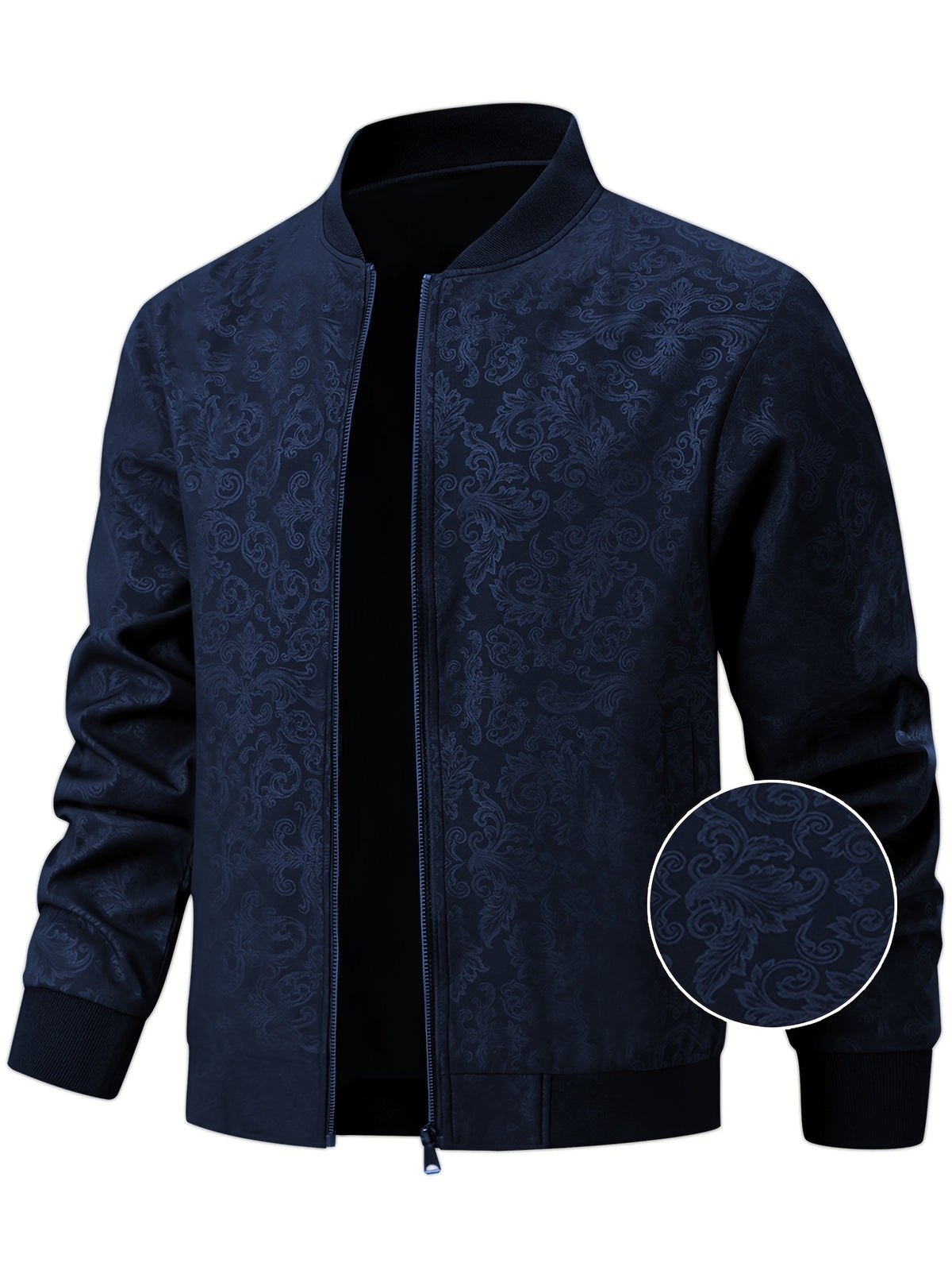 LAURENT MONACO | VESTE BOMBER IMPRIMÉE POUR HOMMES