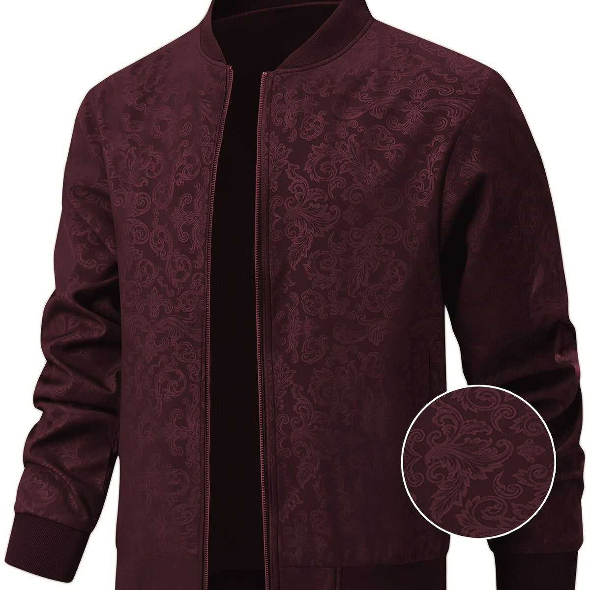 LAURENT MONACO | VESTE BOMBER IMPRIMÉE POUR HOMMES