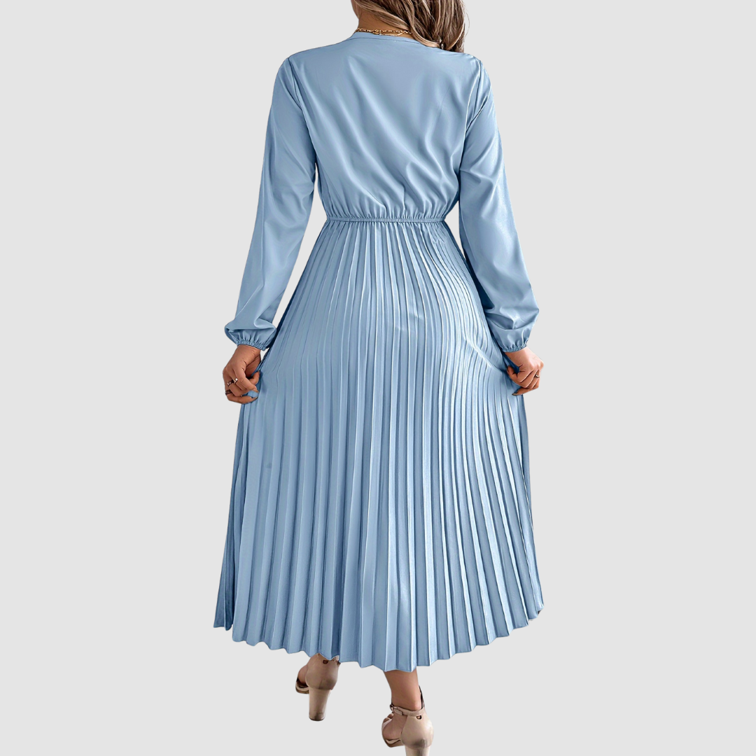 Rosalind Quinn | Robe A-Line en Dentelle à Col V