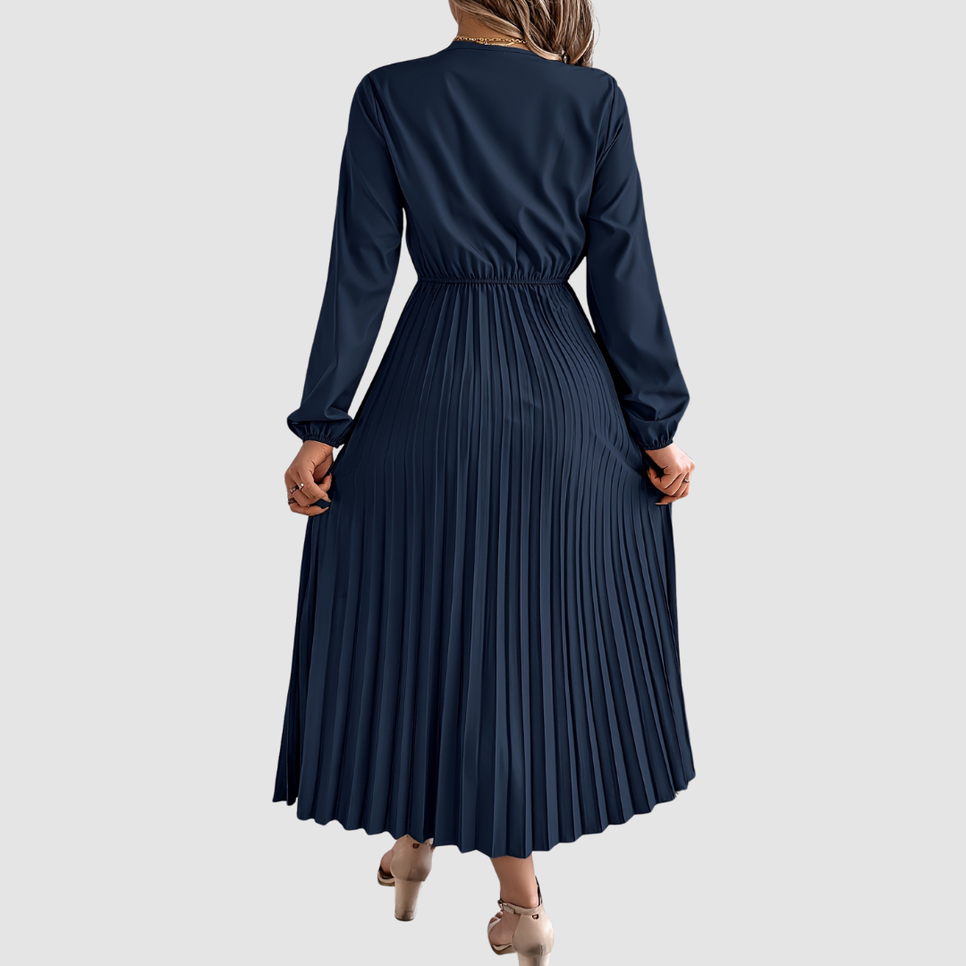 Rosalind Quinn | Robe A-Line en Dentelle à Col V