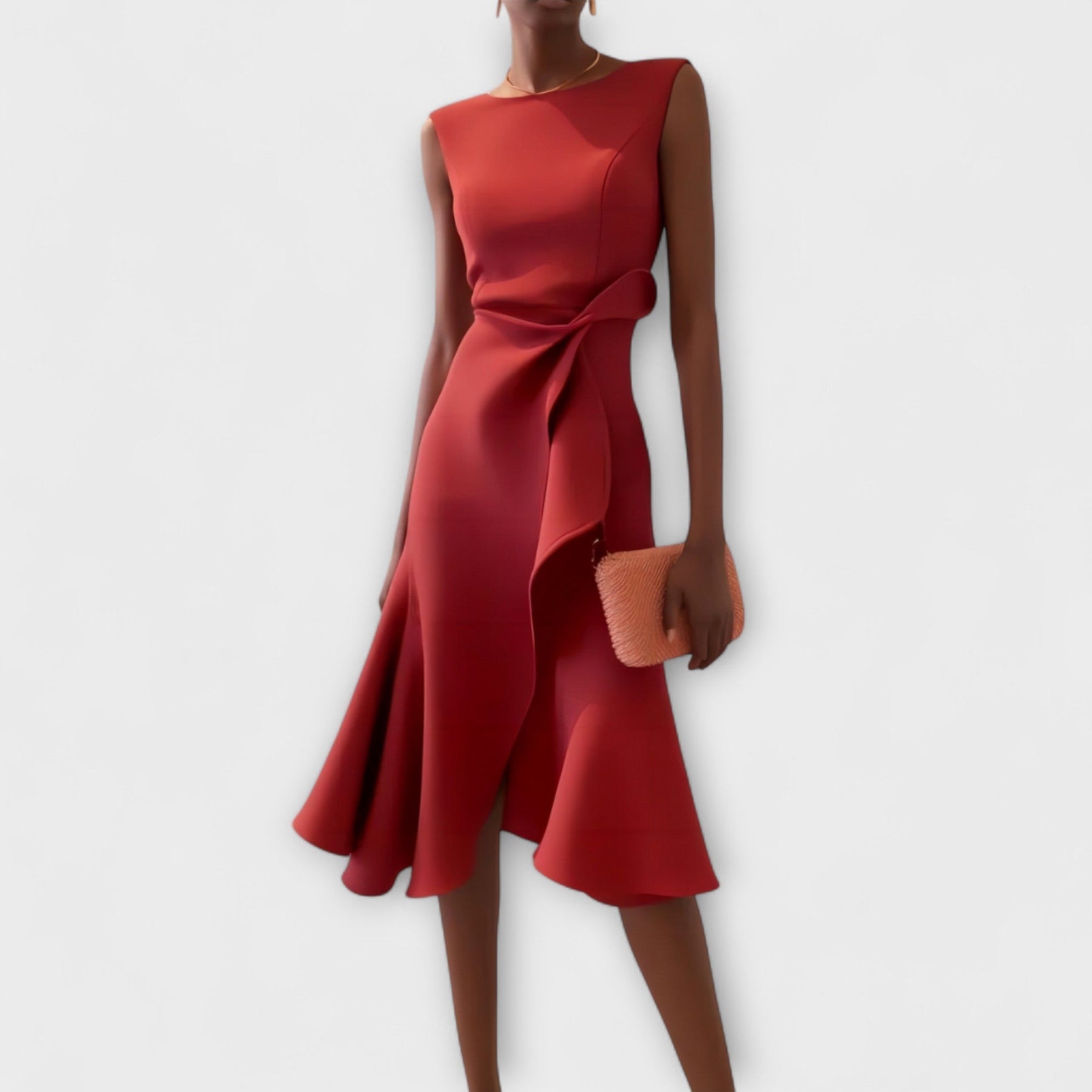 Ariana - Robe Midi Plissée