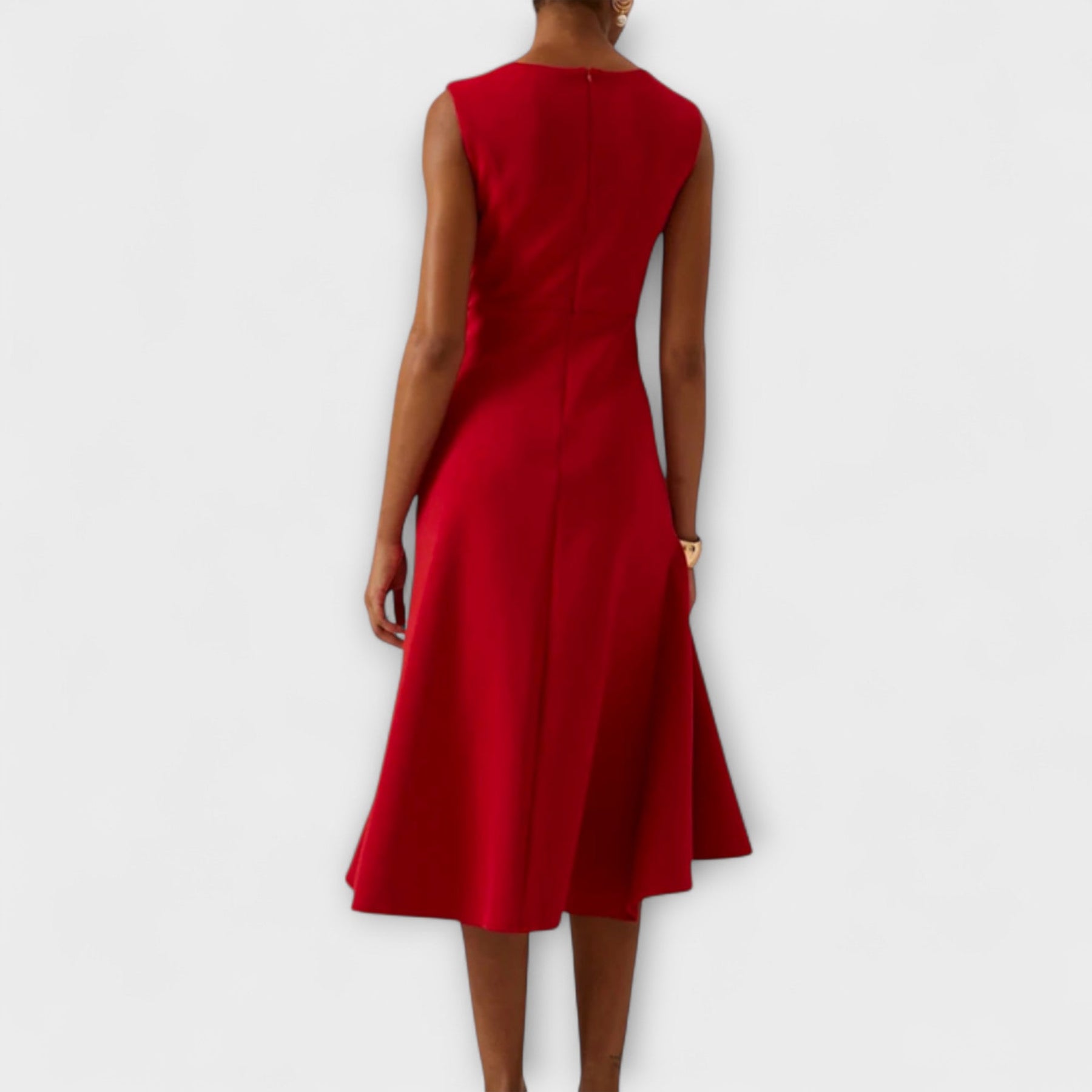 Ariana - Robe Midi Plissée