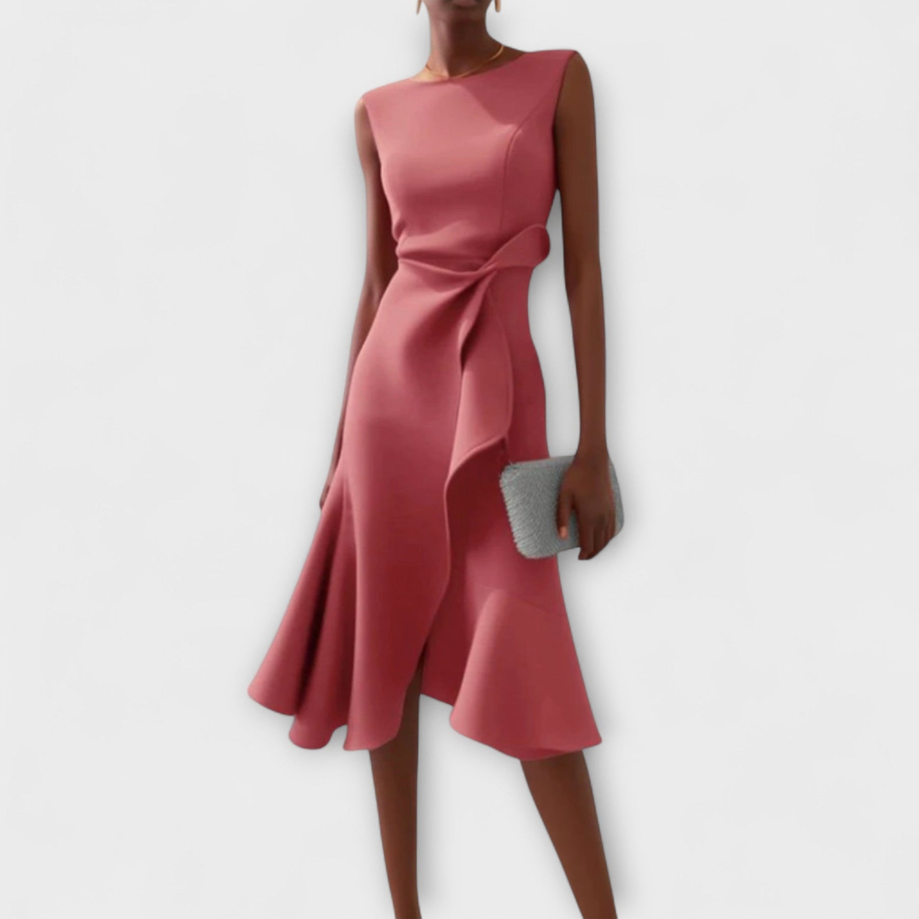 Ariana - Robe Midi Plissée