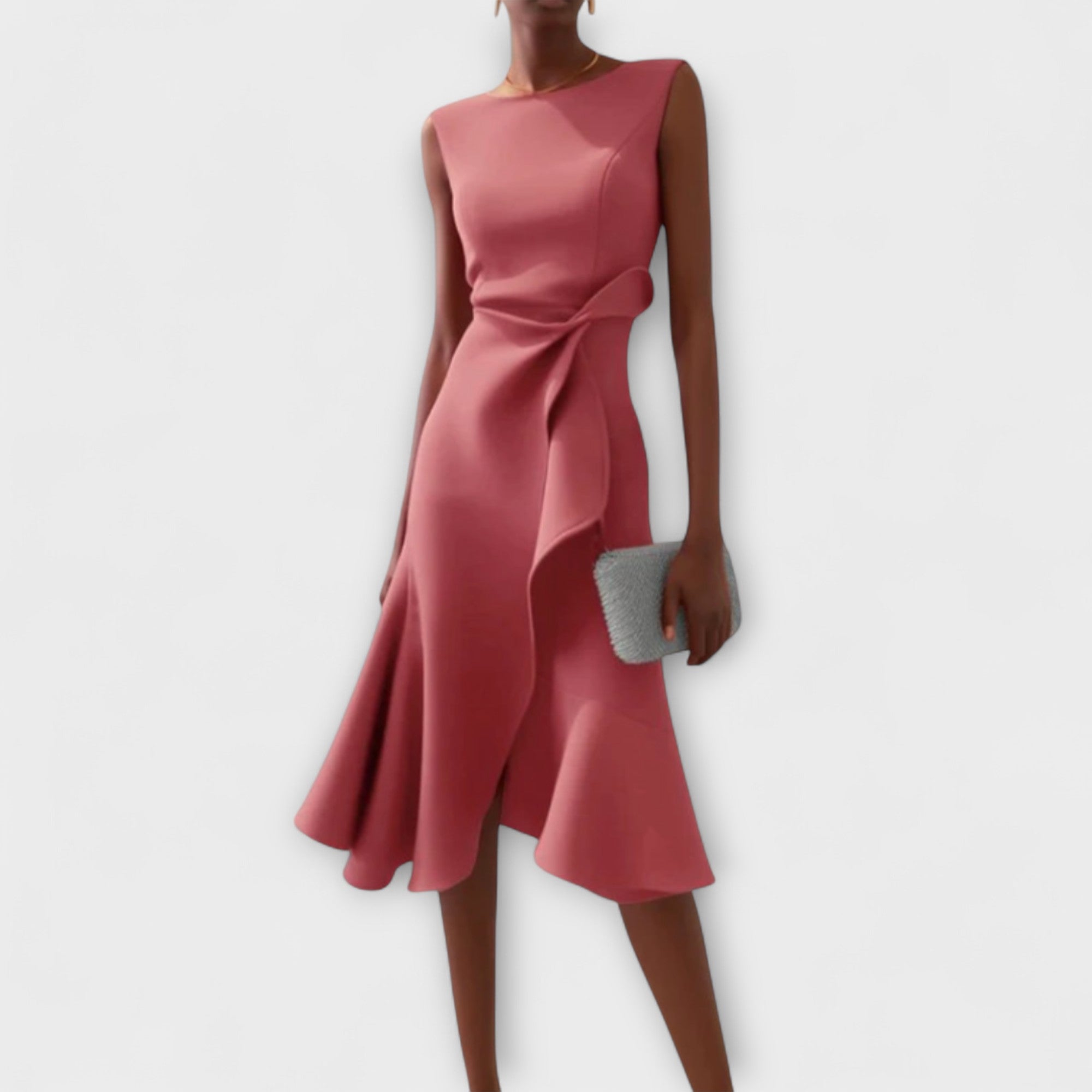 Ariana - Robe Midi Plissée