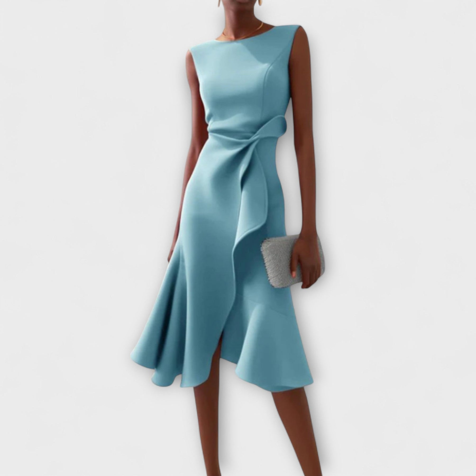 Ariana - Robe Midi Plissée