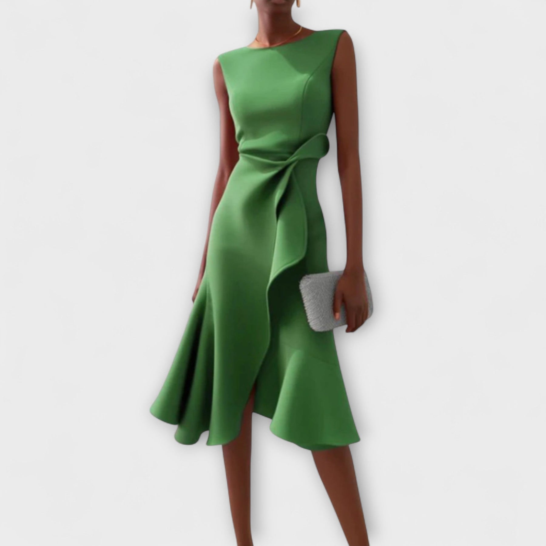 Ariana - Robe Midi Plissée