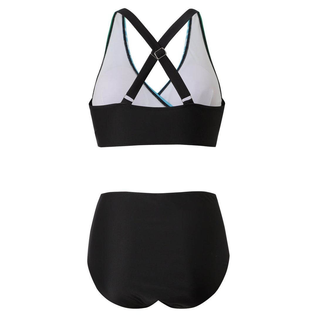 Nia | Bikini tendance à imprimé coloré avec haut de maintien