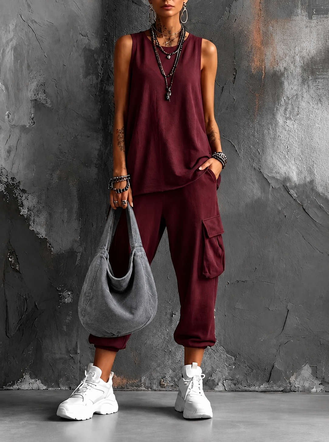 Noelle | Ensemble casual de confort urbain