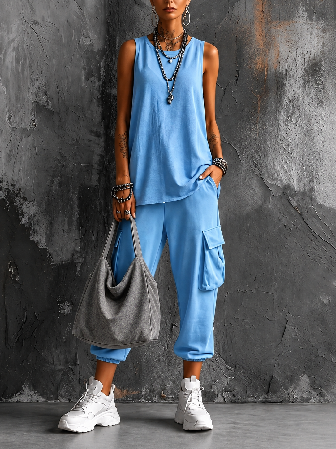 Noelle | Ensemble casual de confort urbain