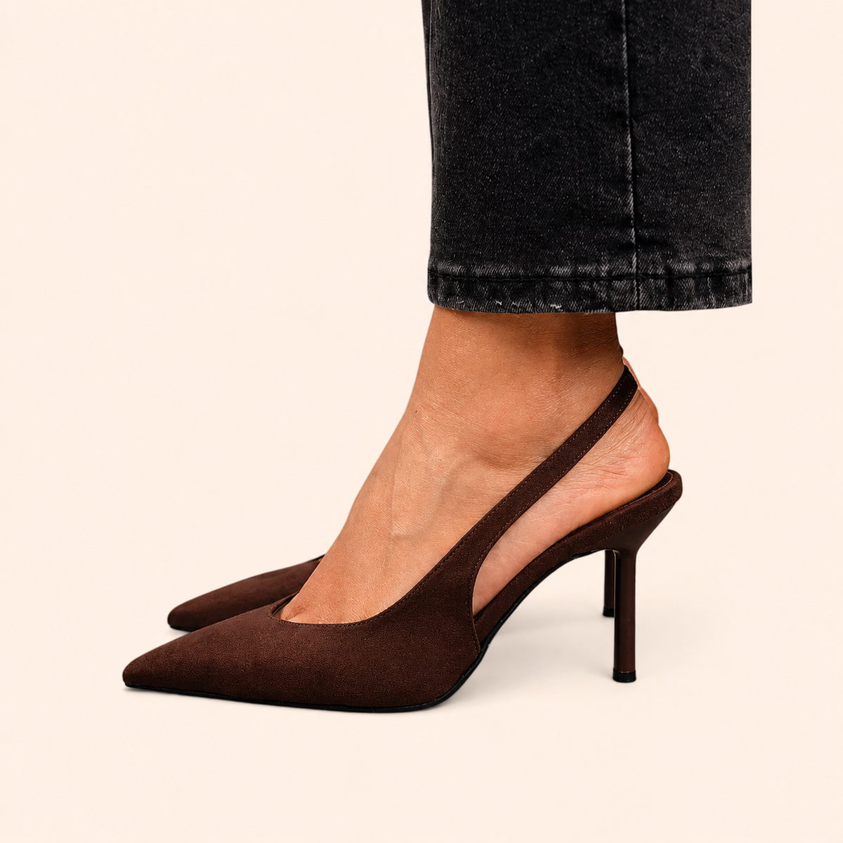 Chantal | Escarpins slingback à bout effilé