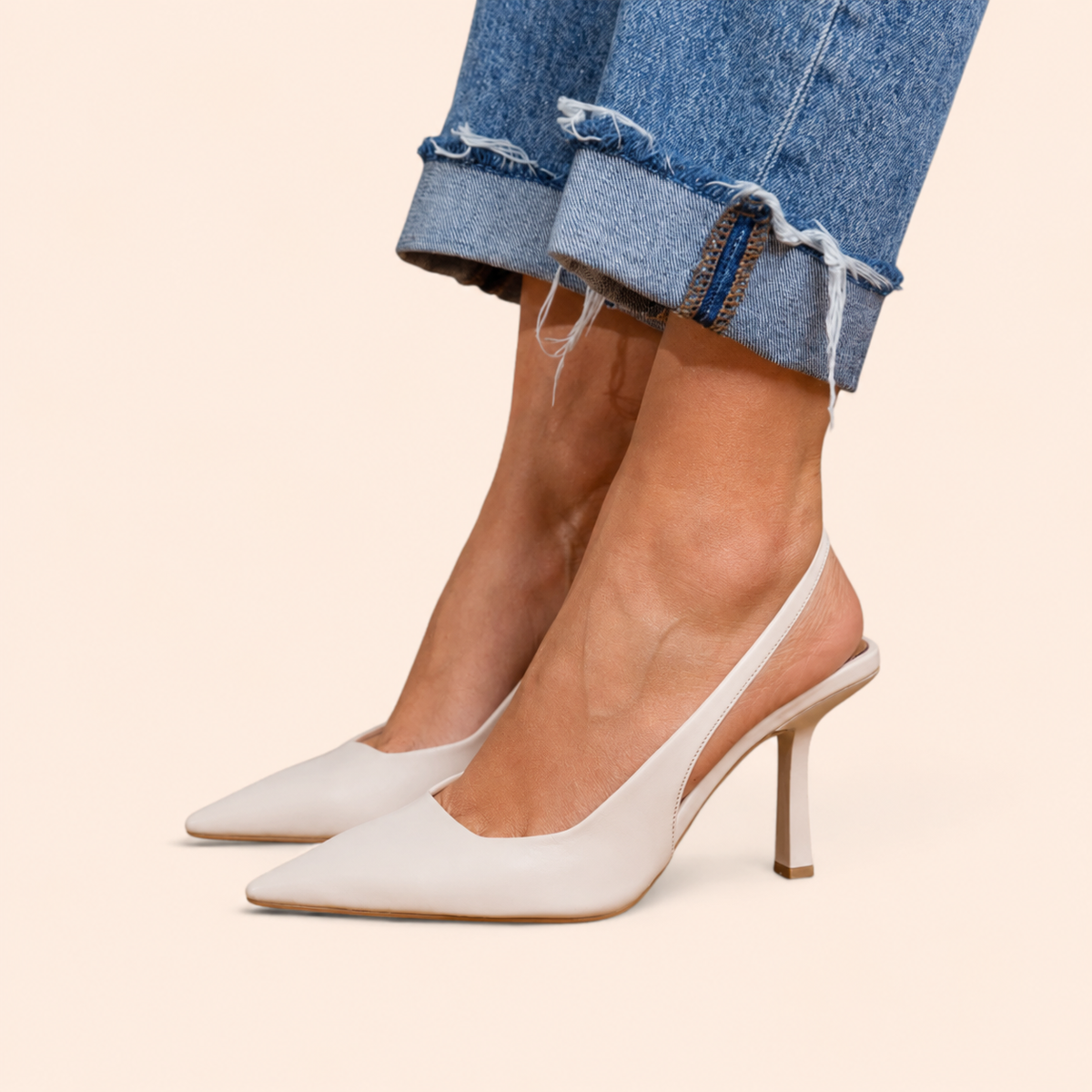 Chantal | Escarpins slingback à bout effilé