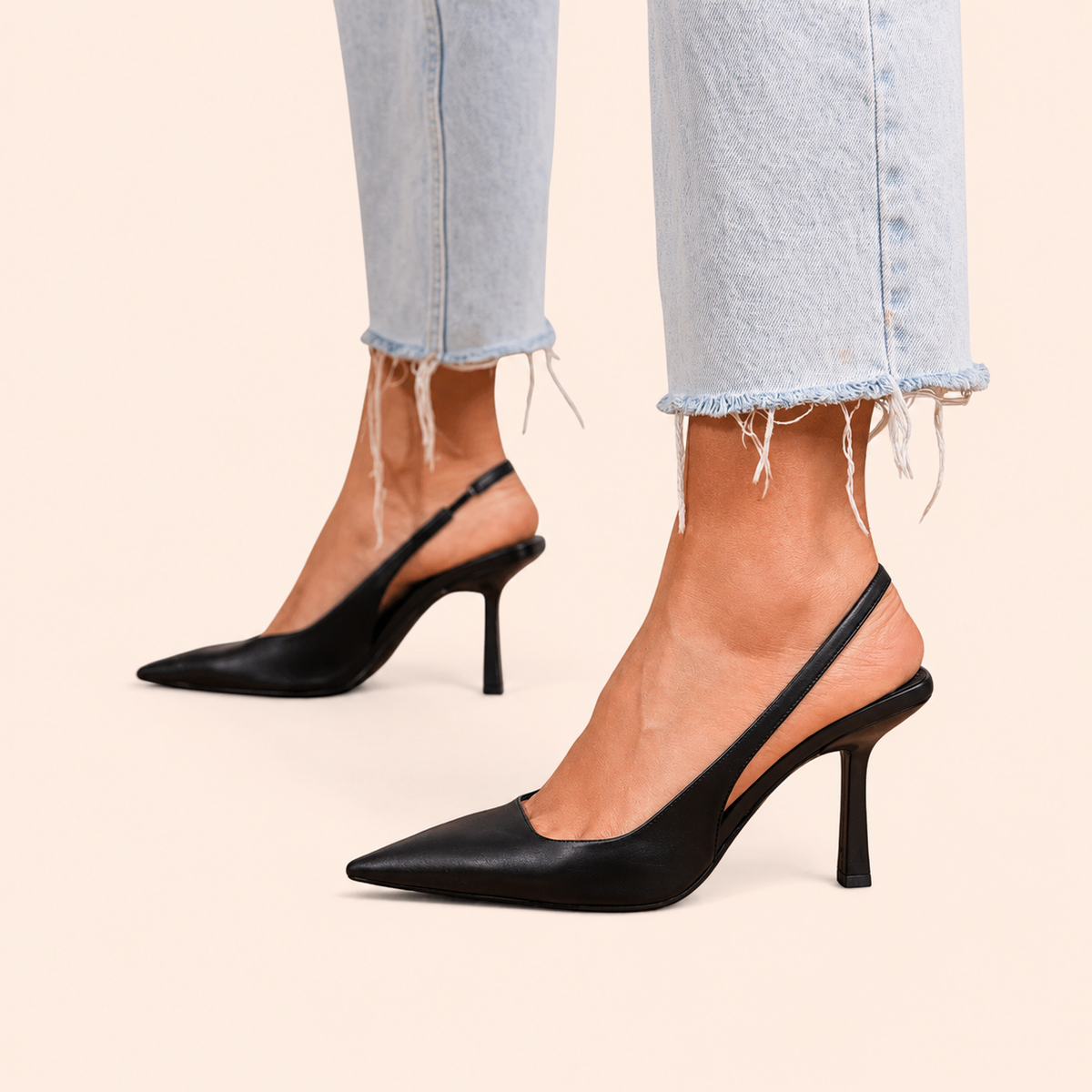 Chantal | Escarpins slingback à bout effilé