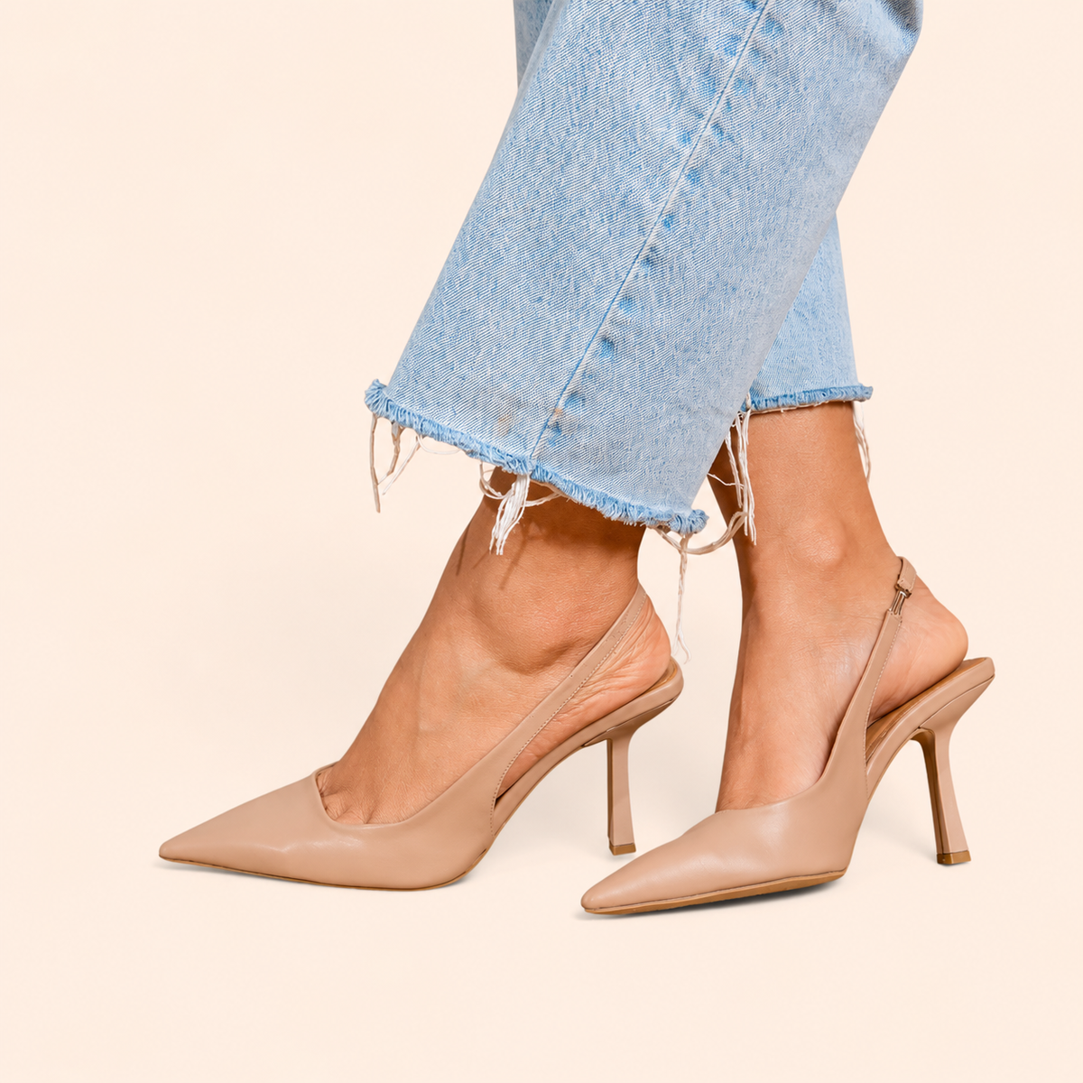 Chantal | Escarpins slingback à bout effilé