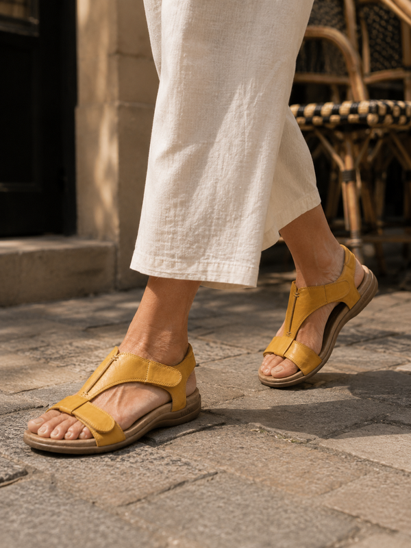 Lara | Sandales confort à fermeture ajustable