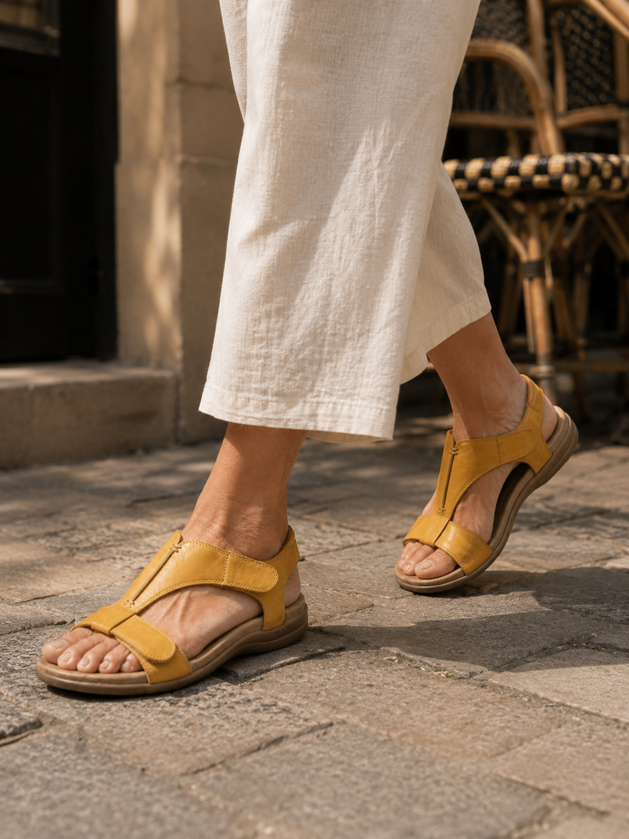 Lara | Sandales confort à fermeture ajustable