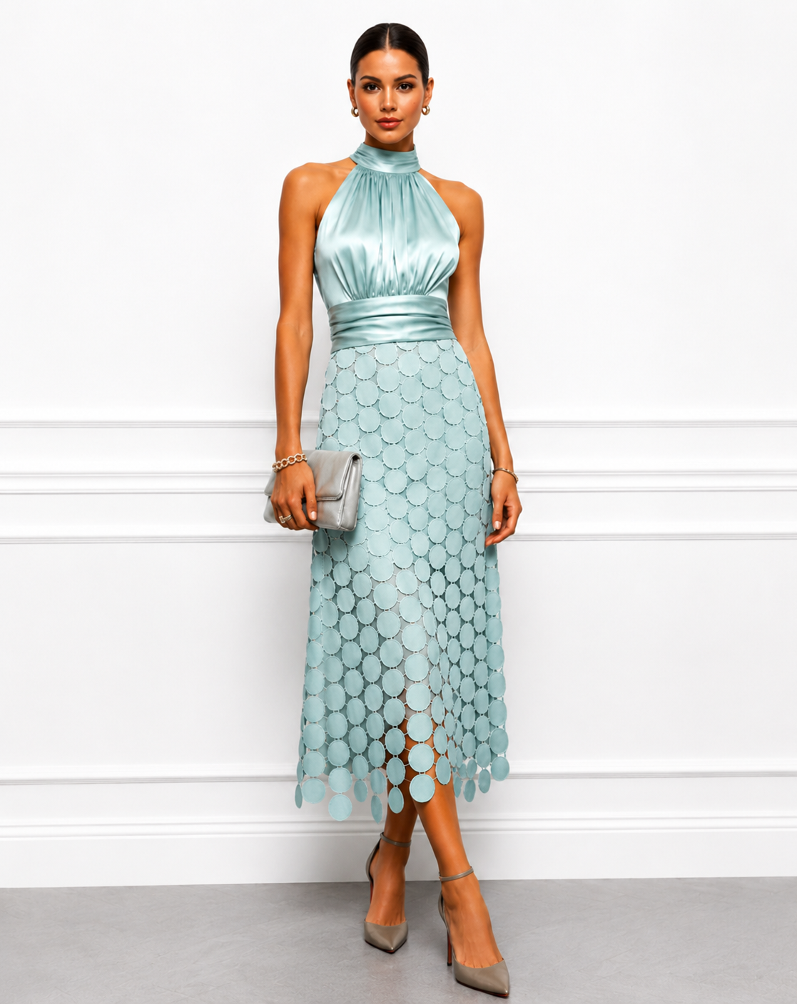 Irène | Robe Midi de Soirée