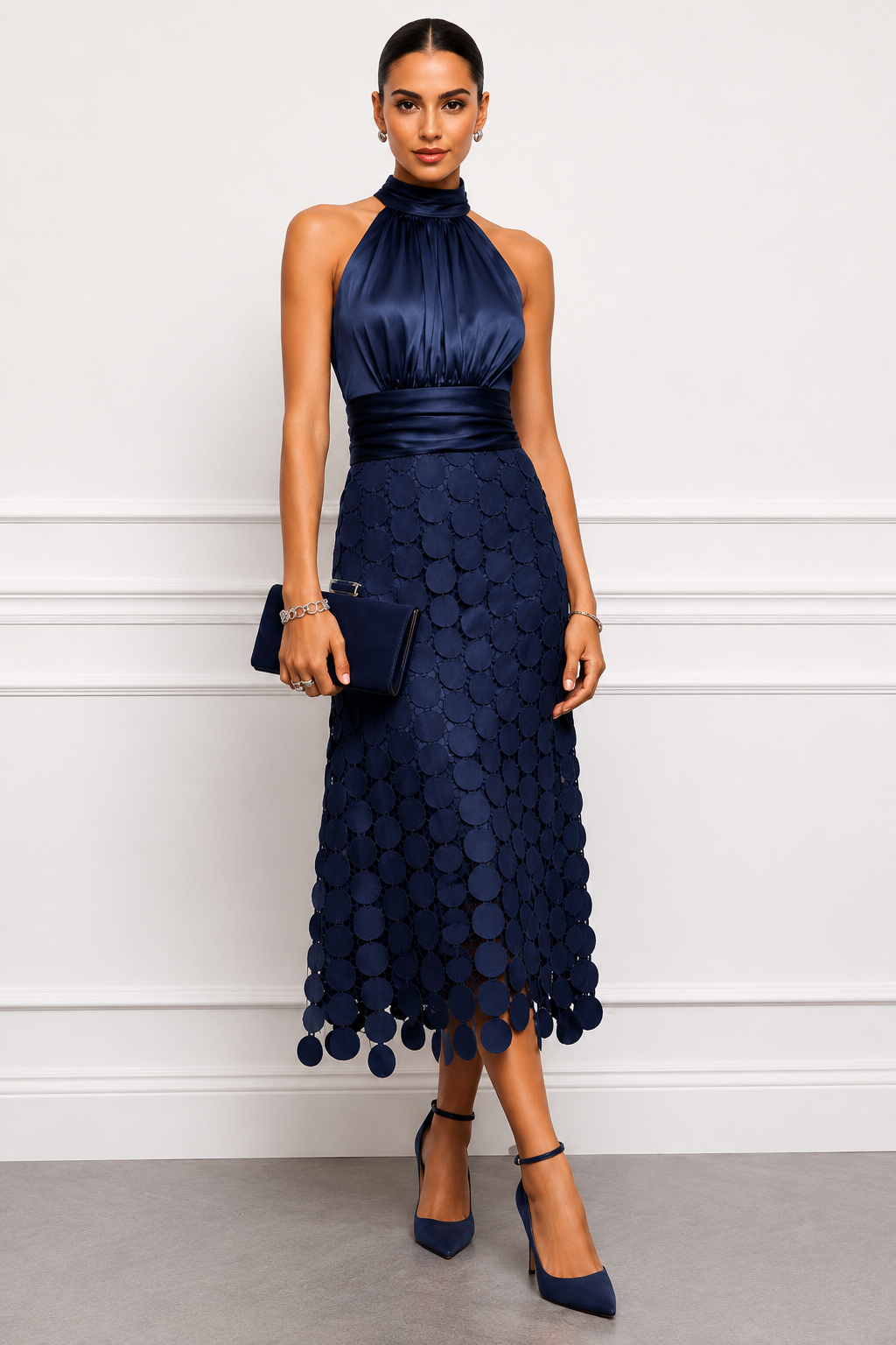 Irène | Robe Midi de Soirée