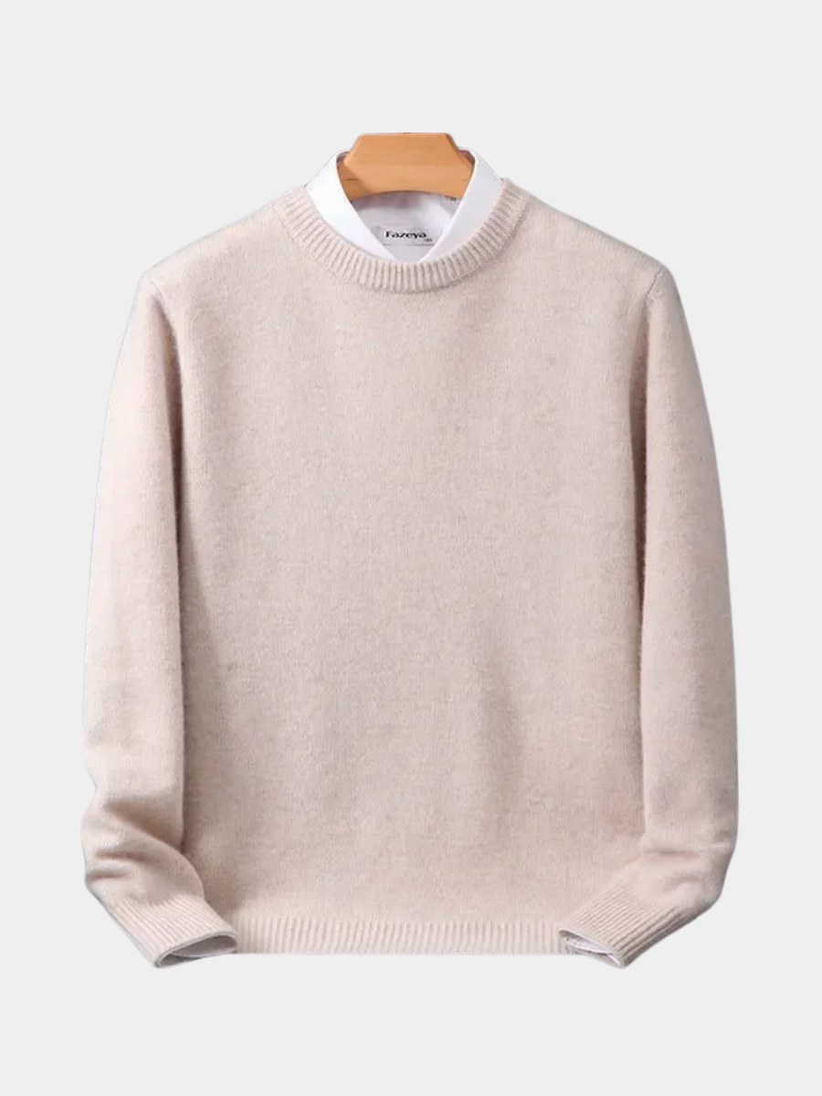 Pull Col Rond Maille Douce Marcel