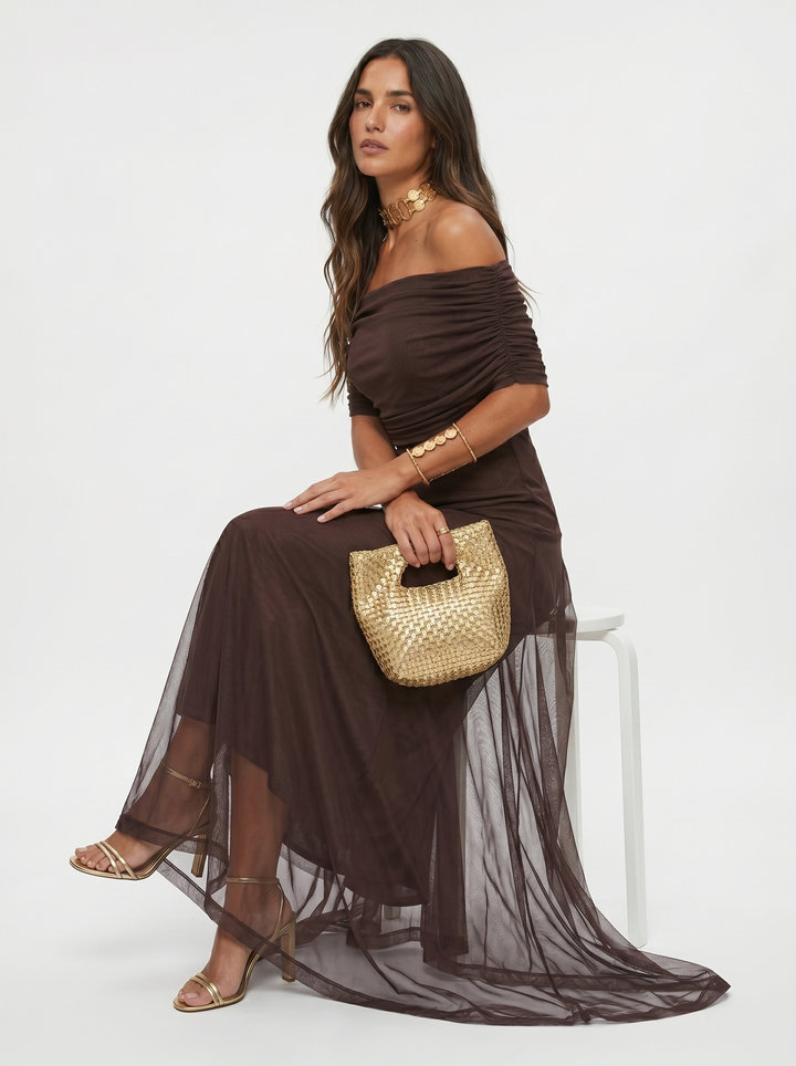 Carla | Robe longue élégante et simple
