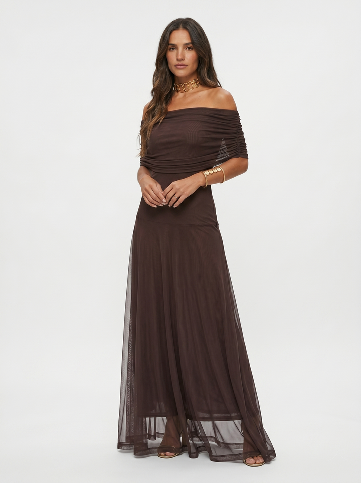 Carla | Robe longue élégante et simple