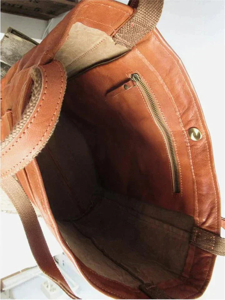 Ella – Le Cabas en Cuir Intemporel de Haute Qualité
