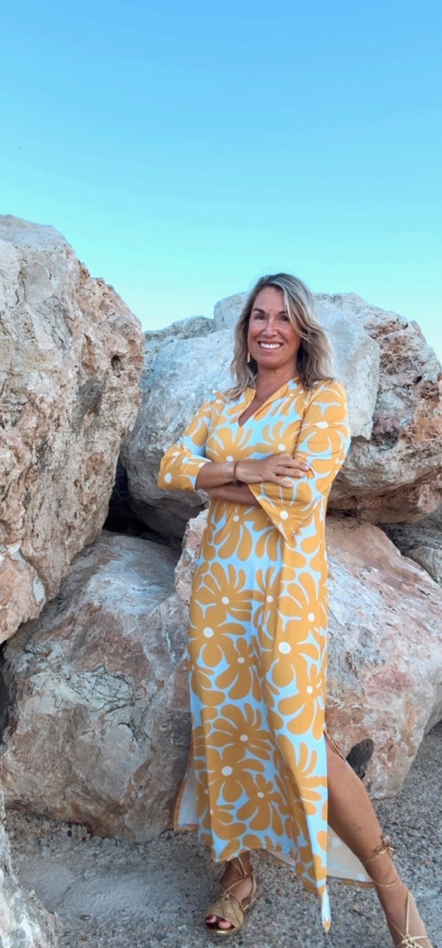 Robe Alameda jaune