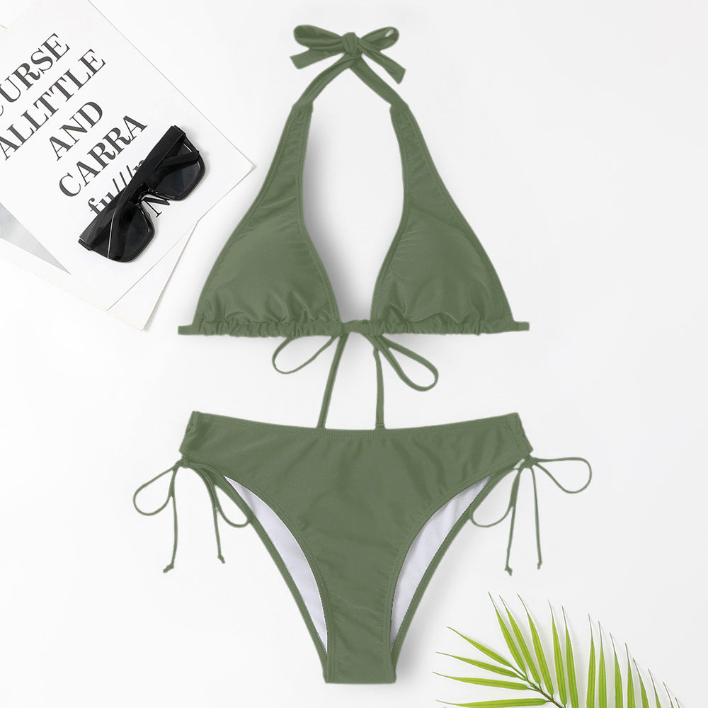 Rachel | Ensemble bikini classique à nouer
