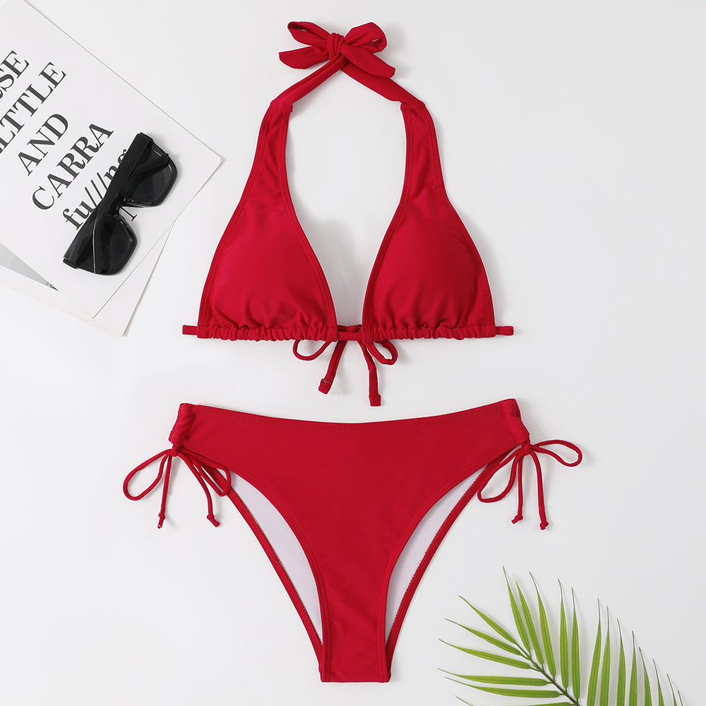 Rachel | Ensemble bikini classique à nouer
