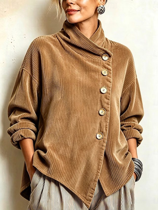 Colette | Pull en Velours Côtelé